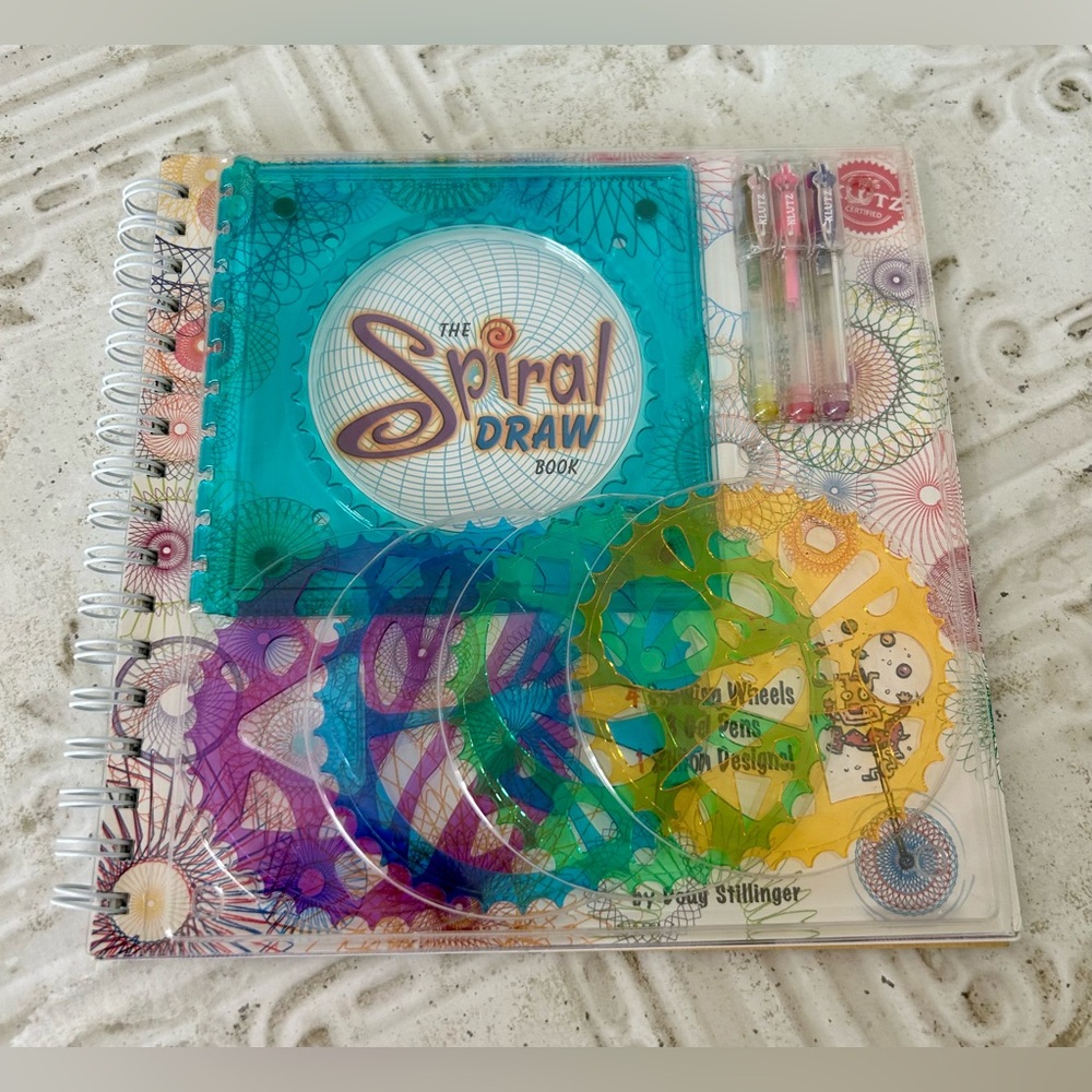 Klutz Spiral Draw Set with Multicolor Pen